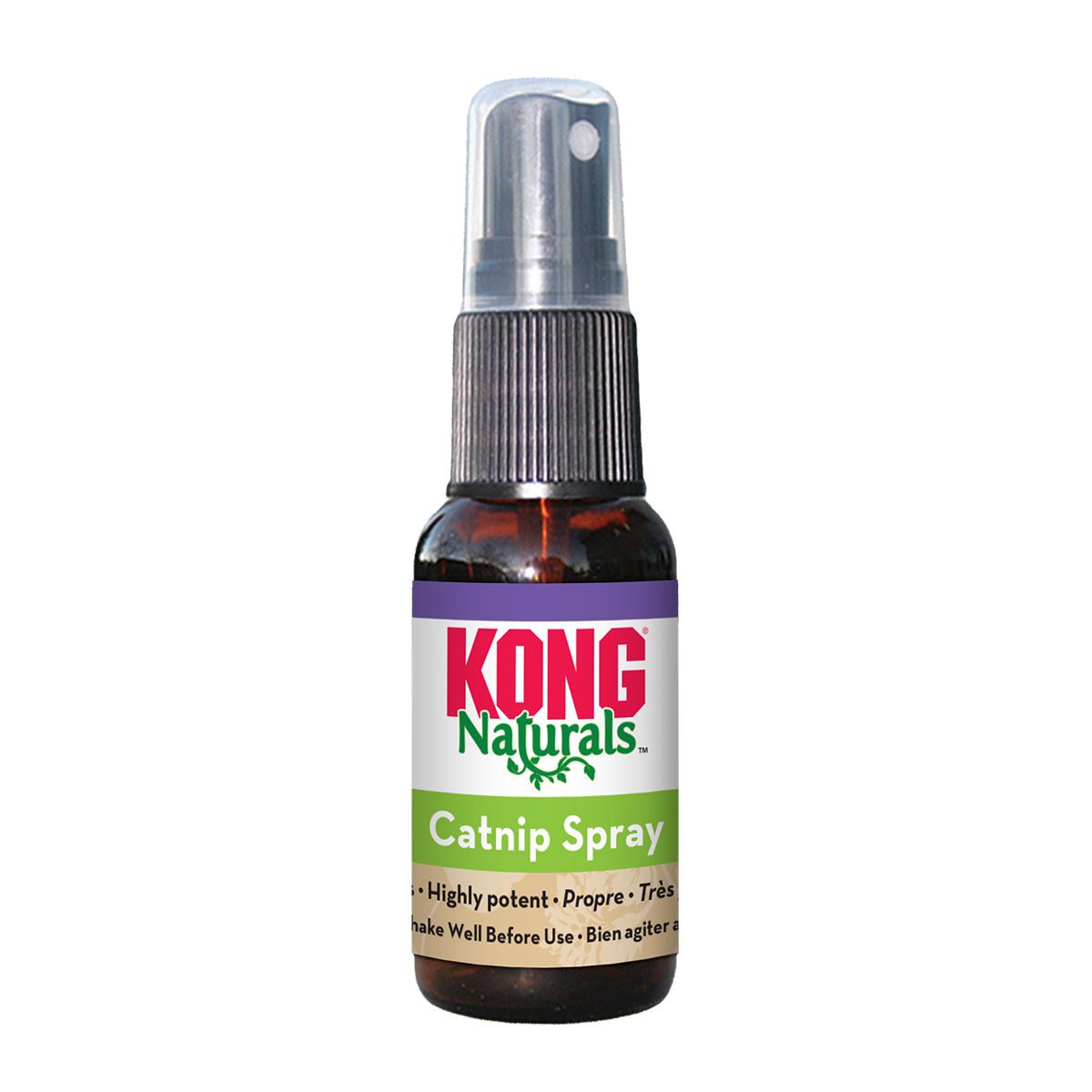 KONG Naturals, spray cu iarba pisicii, 30 ml