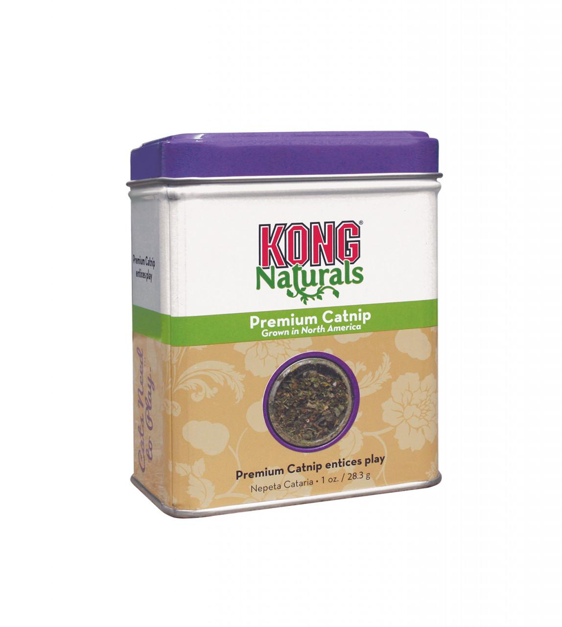 KONG Naturals Premium Catnip, iarba pisicii uscată