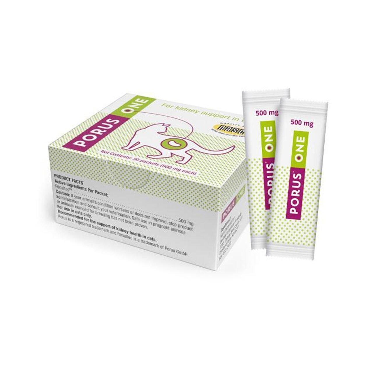Dechra Porus One, supliment pentru rinichi, pisici, 30 × 500 mg