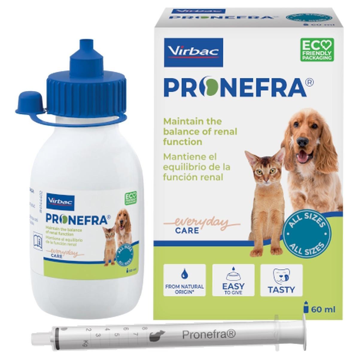 Virbac Pronefra, supliment pentru rinichi, câini și pisici