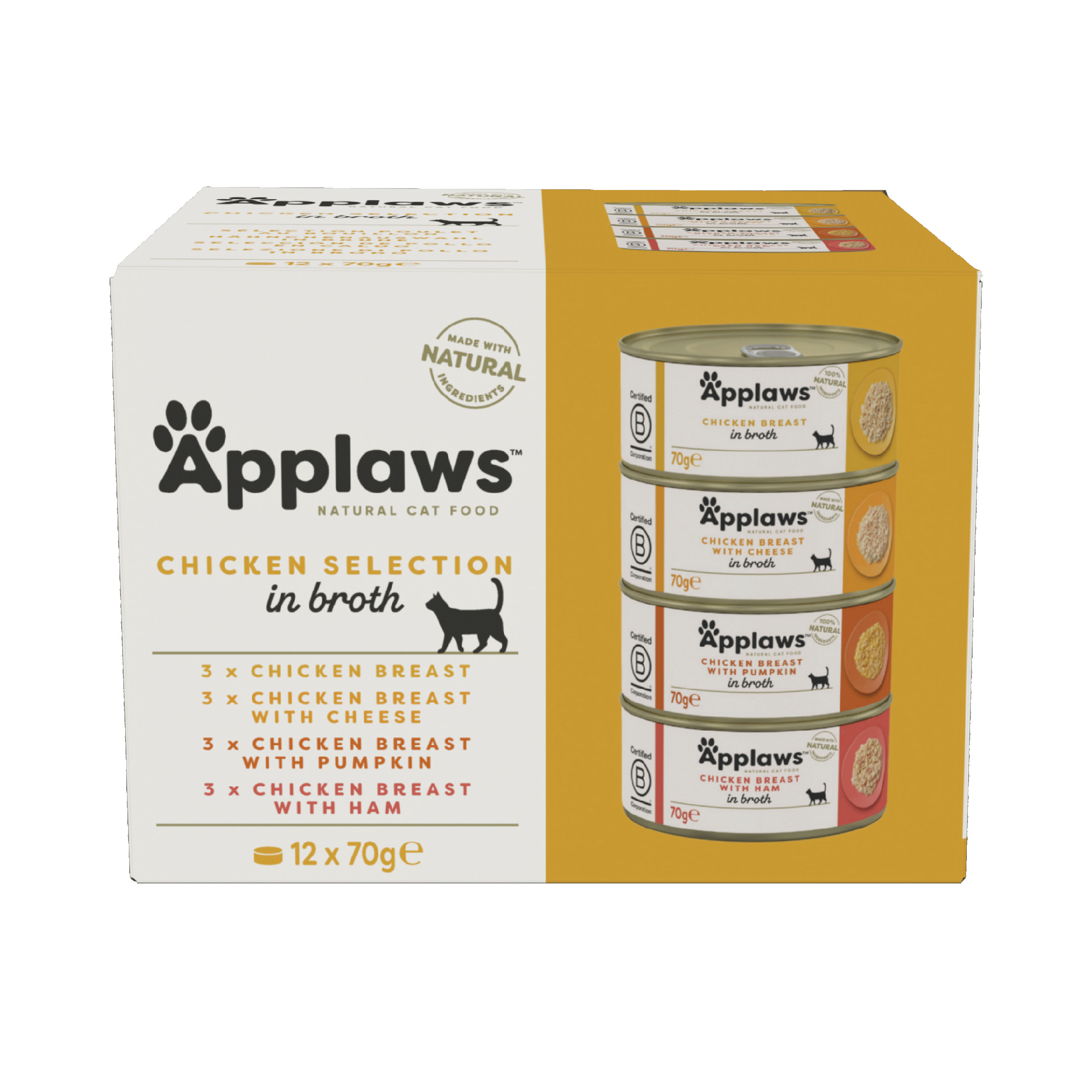 Applaws Selection, conserve în supă, multipack