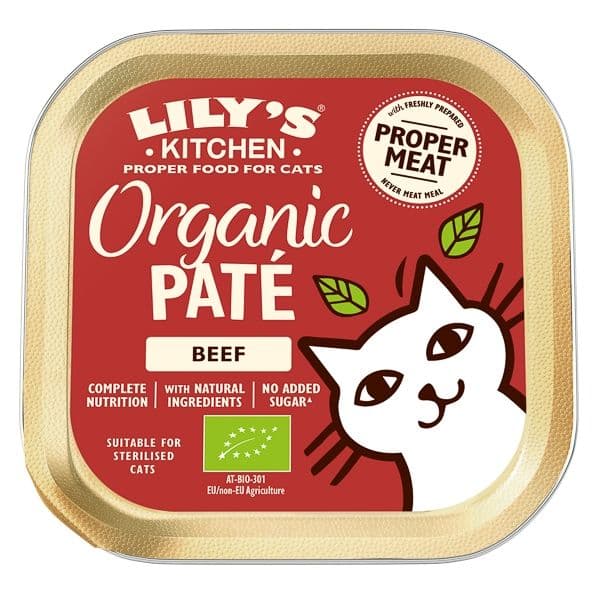 Lily's Kitchen Organic Beef Pâté, 85 g