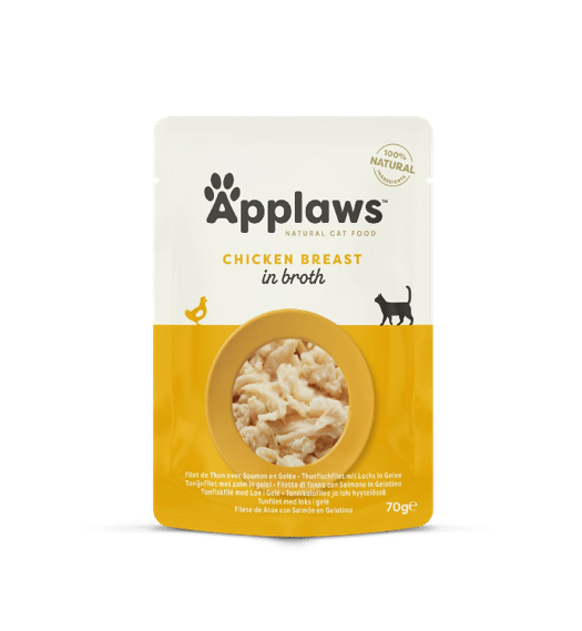 Applaws plic cu piept de pui în supă, 70 g