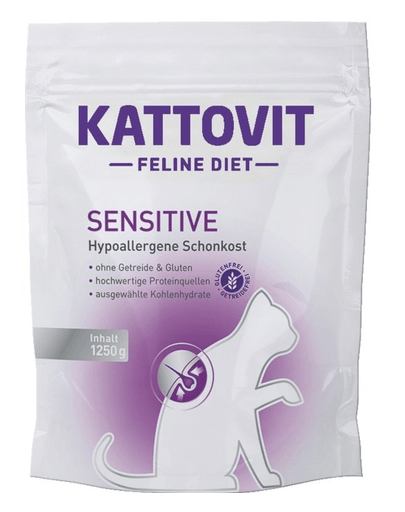 Kattovit Feline Diet Sensitive, hrană uscată dietetică