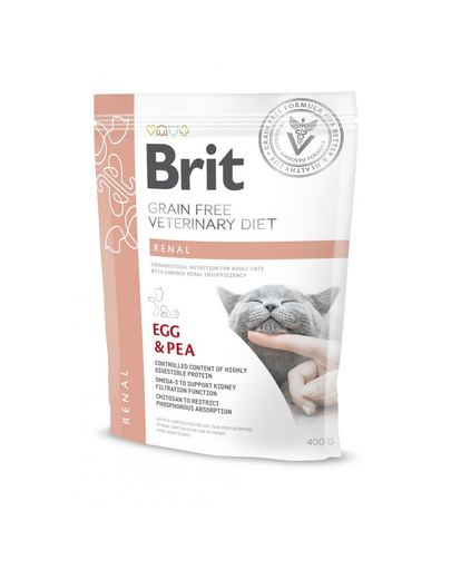 Brit Veterinary Diets Cat Renal, hrană uscată dietetică