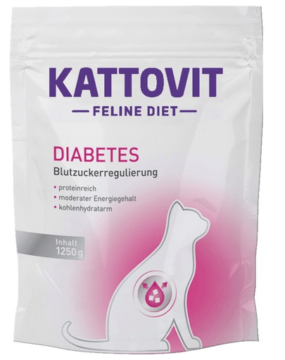 Kattovit Feline Diet Diabetes, hrană uscată dietetică