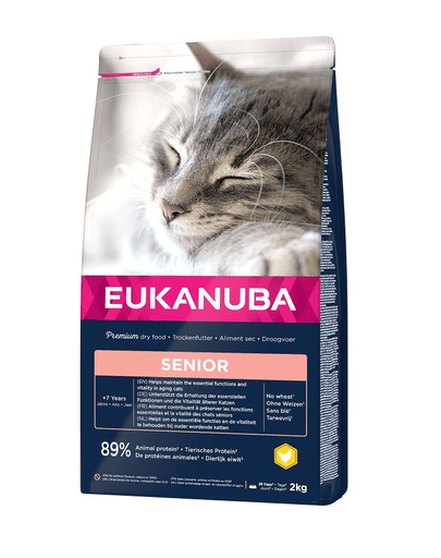 Eukanuba Senior Top Condition, pui și ficat, hrană uscată