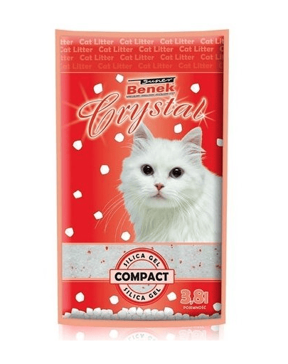 Benek Super Crystal, nisip silicat aglomerant, 7.6 L