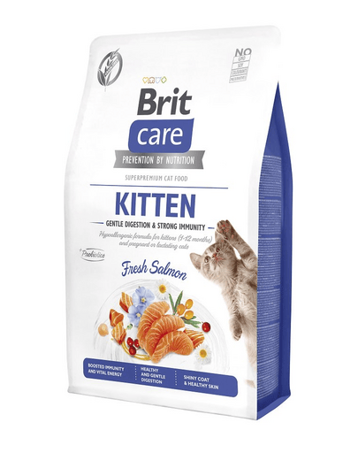Brit Care Grain-Free Kitten Immunity, somon, 7 kg