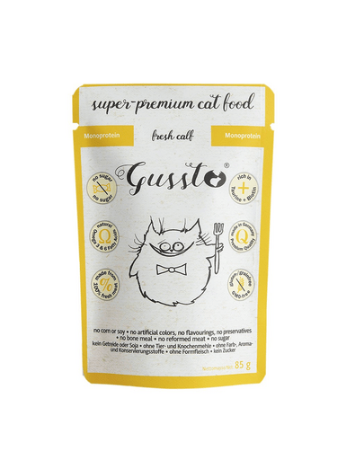 Gussto Cat Fresh, Vițel