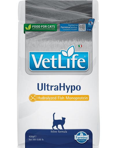 Farmina Vet Life Cat UltraHypo, hrană uscată dietetică