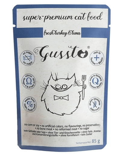 Gussto Cat Fresh, Curcan și ton