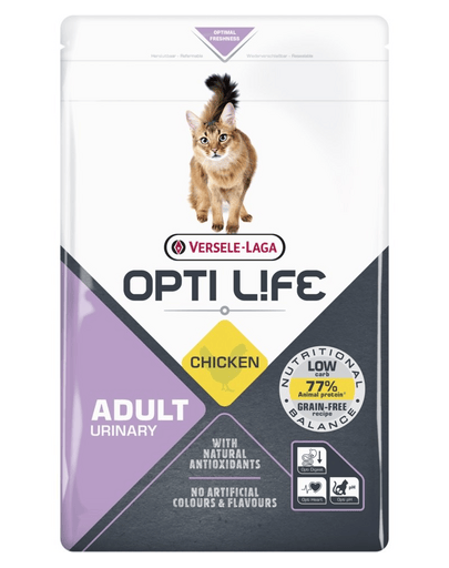 Versele-Laga Opti Life Cat Adult Urinary, hrană uscată cu pui
