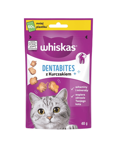 Whiskas Dentabites, recompense dentare cu pui