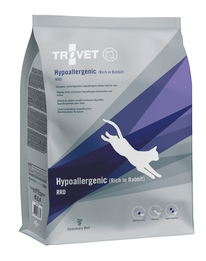 Trovet Hypoallergenic RRD cu iepure, hrană uscată dietetică