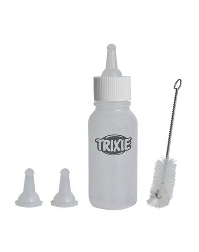 Trixie, biberon pentru pisoi, 57 ml, cu perie