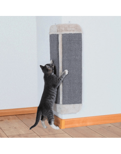 Trixie, zgârietoare de colț din sisal, 32 × 60 cm, gri