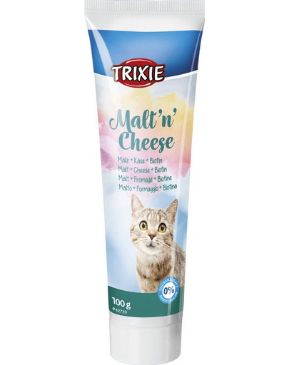 Trixie, pastă cu malț și brânză pentru pisici, 100 g