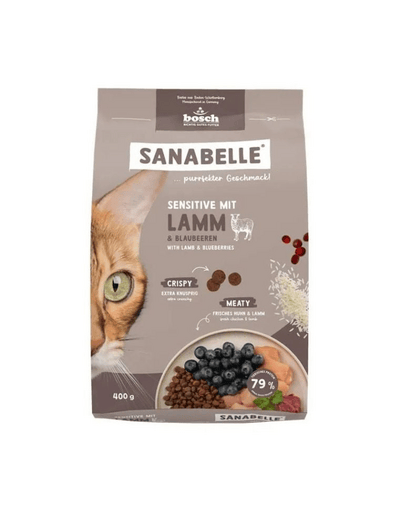 Sanabelle Sensitive cu miel, hrană uscată
