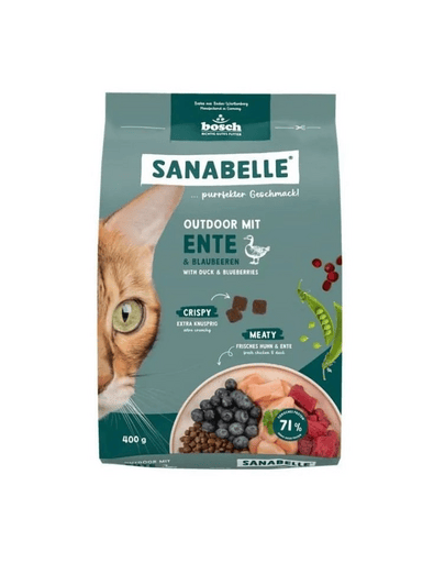 Sanabelle Outdoor cu rață, hrană uscată