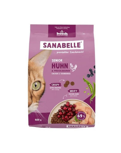 Sanabelle Senior, hrană uscată pentru pisici în vârstă