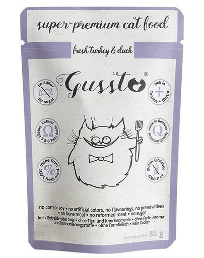 Gussto Cat Fresh, Curcan și rață