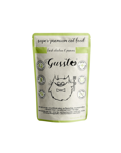 Gussto Cat Fresh, Pui și creveți