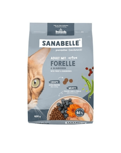 Sanabelle Adult cu păstrăv, hrană uscată