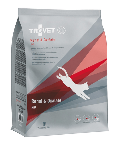 Trovet Renal & Oxalate RID, hrană uscată dietetică