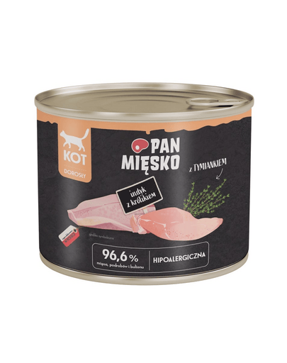 Pan Mięsko, conservă pentru pisici