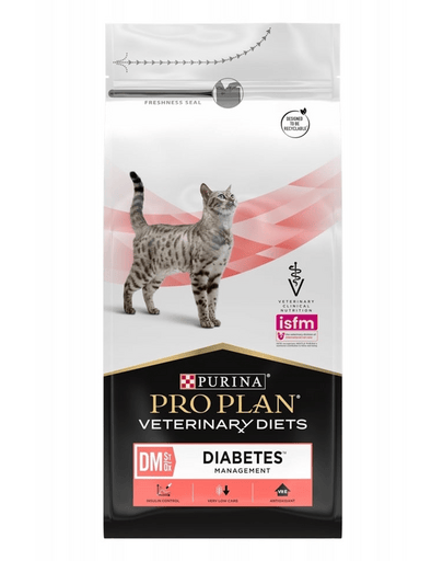 Pro Plan Veterinary Diets DM Diabetes Management, hrană uscată dietetică