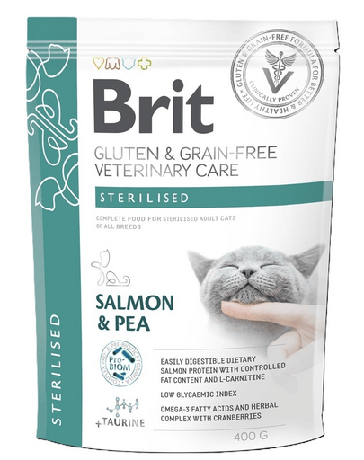 Brit Veterinary Care Cat Sterilised, hrană uscată