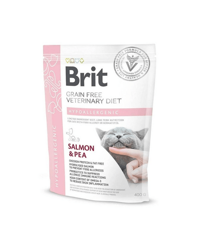 Brit Veterinary Diets Cat Hypoallergenic, hrană uscată dietetică