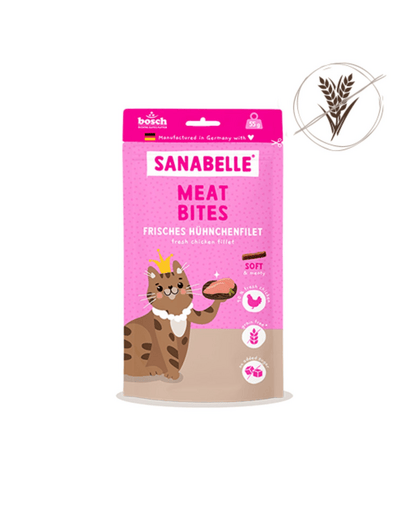 Sanabelle Meat Bites și Mini Meat Sticks, recompense din carne