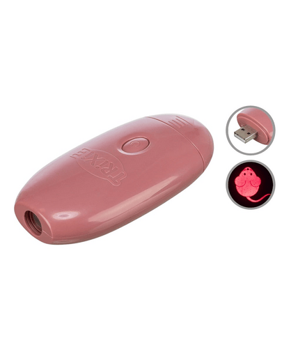 Trixie Catch the Light, indicator LED cu șoarece, 8,5 cm, USB