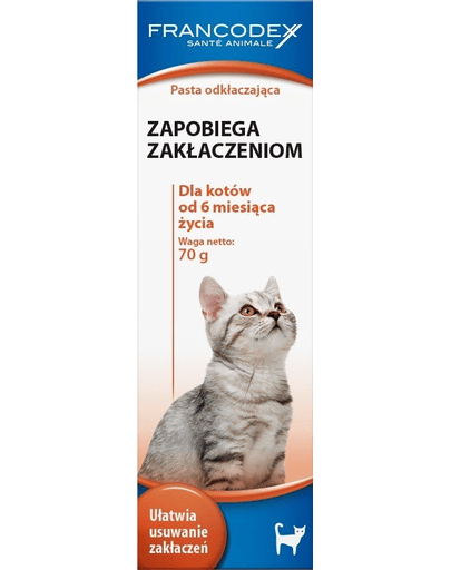 Francodex, pastă anti-ghemotoc pentru pisici, 70 g