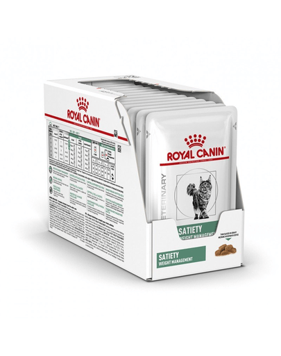 Royal Canin Satiety Weight Management, hrană umedă dietetică