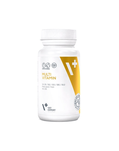 VetExpert Multivitamin, supliment cu vitamine, 30 de capsule