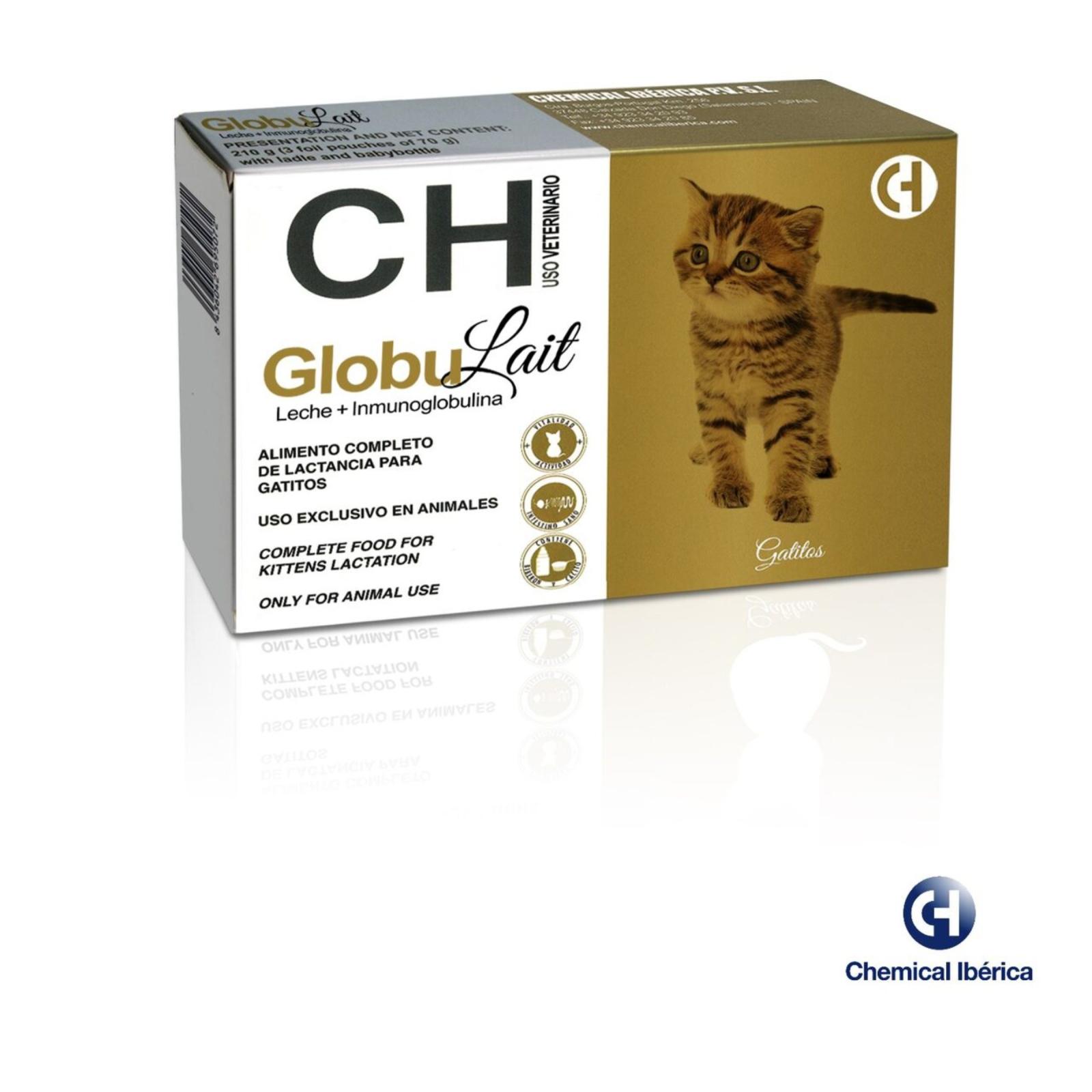 CH Globulait, lapte praf pentru pisoi, 210 g