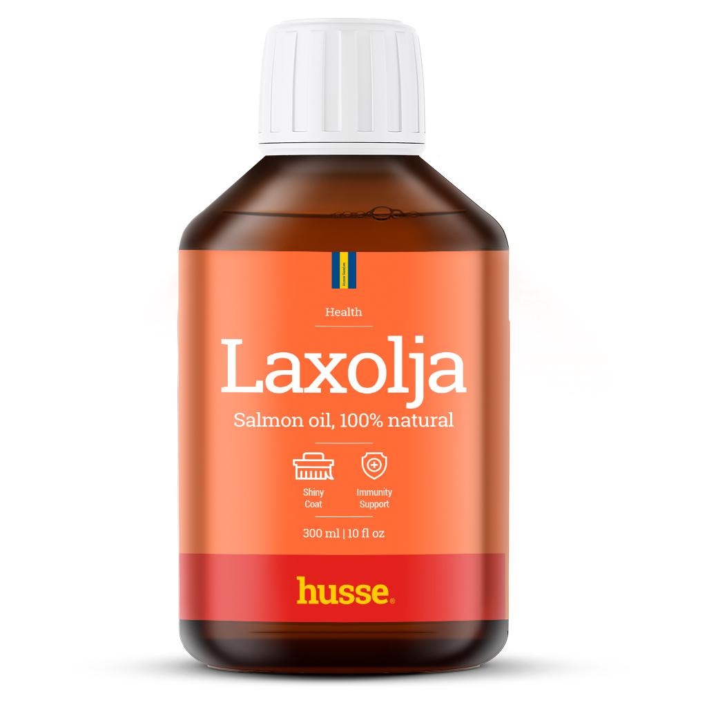 Husse Laxolja, ulei de somon norvegian, 300 ml
