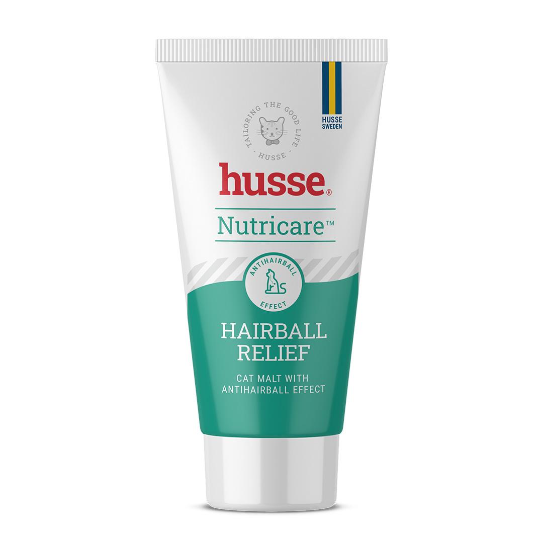 Husse Kattmalt, pastă de malț pentru ghemotoace de păr, 100 g