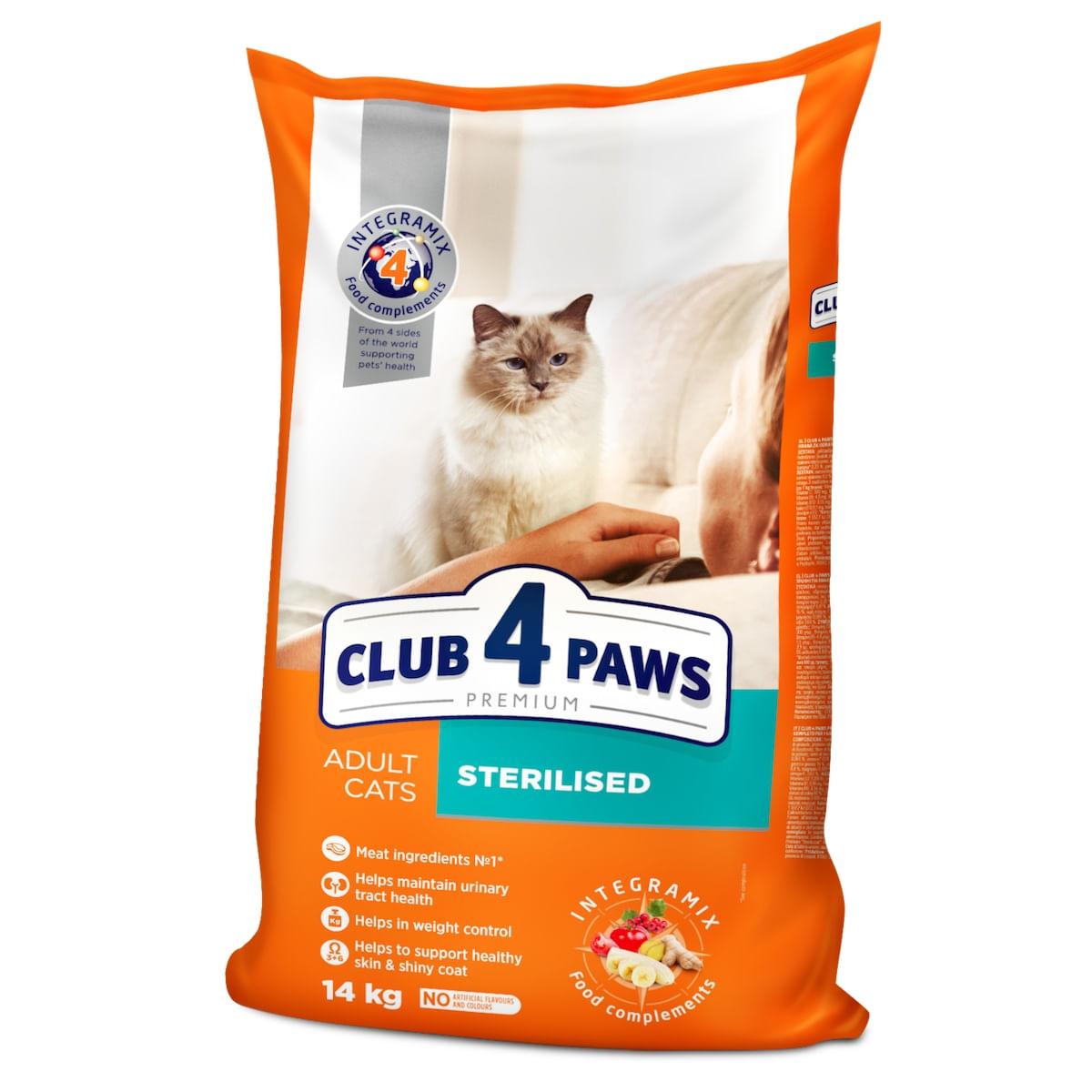 Club 4 Paws Sterilised, 14 kg