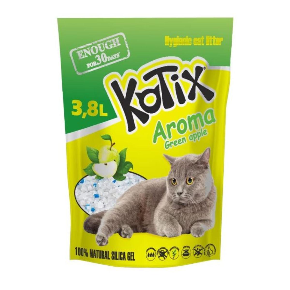 Kotix, așternut igienic silicat
