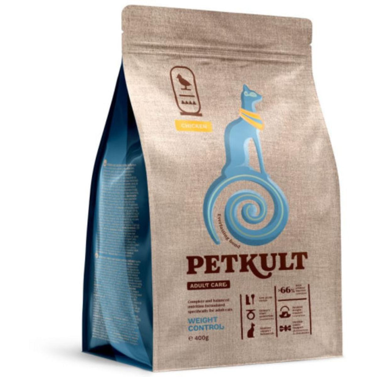 Petkult Adult Care Weight Control, pui, 400 g