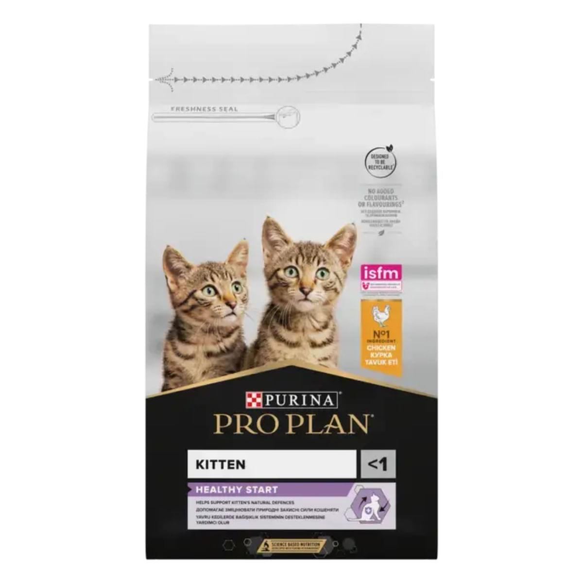 Purina Pro Plan Healthy Start Kitten cu pui, 1.5 kg