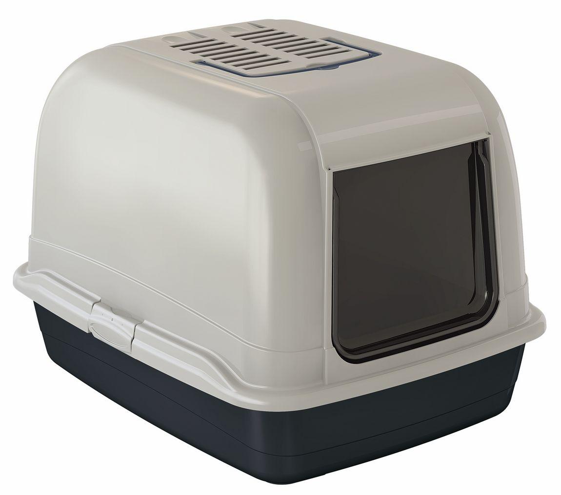 Ferplast Maxi Bella, litieră acoperită pentru pisici mari, 65,5 × 50 × 47 cm