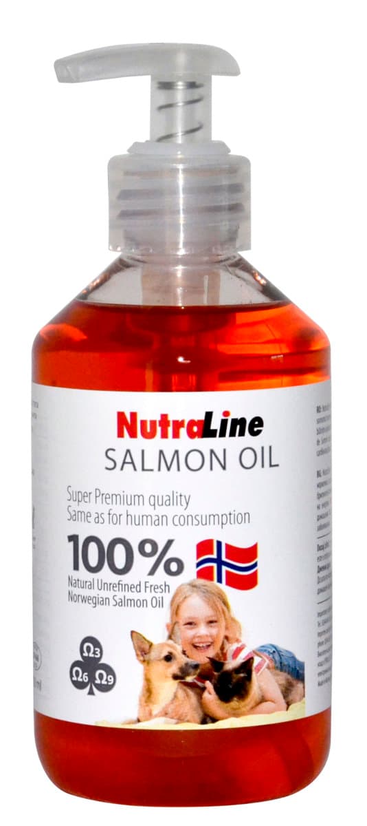 Nutraline, ulei de somon pentru câini și pisici