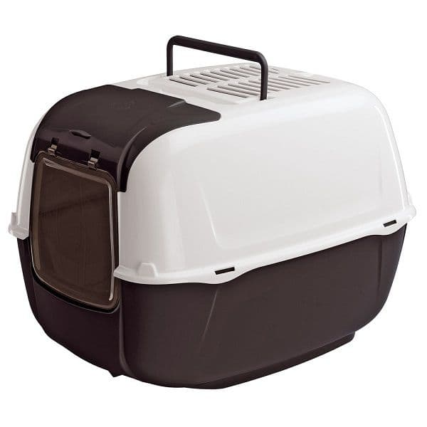 Ferplast Prima Cabrio, litieră acoperită, 52,5 × 39,5 × 38 cm