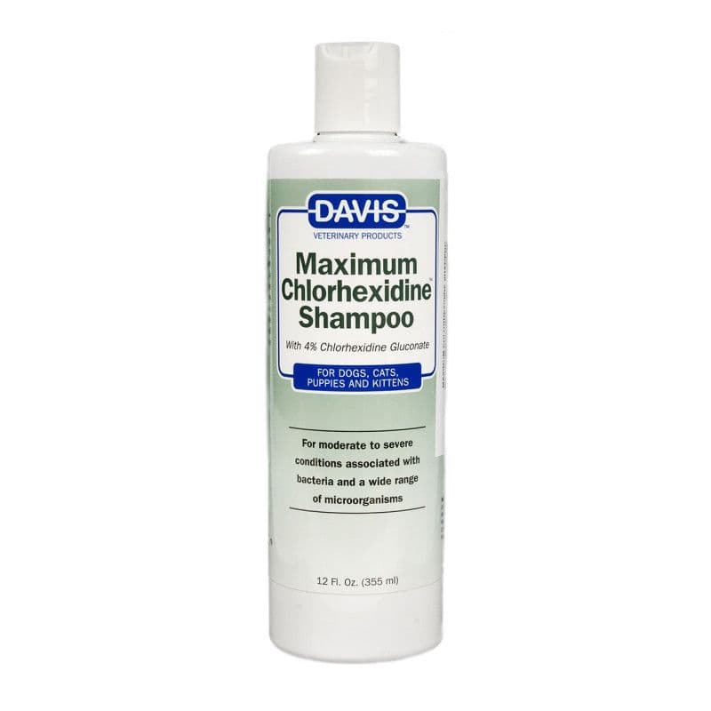 Davis Maximum Chlorhexidine, șampon antiseptic, 355 ml