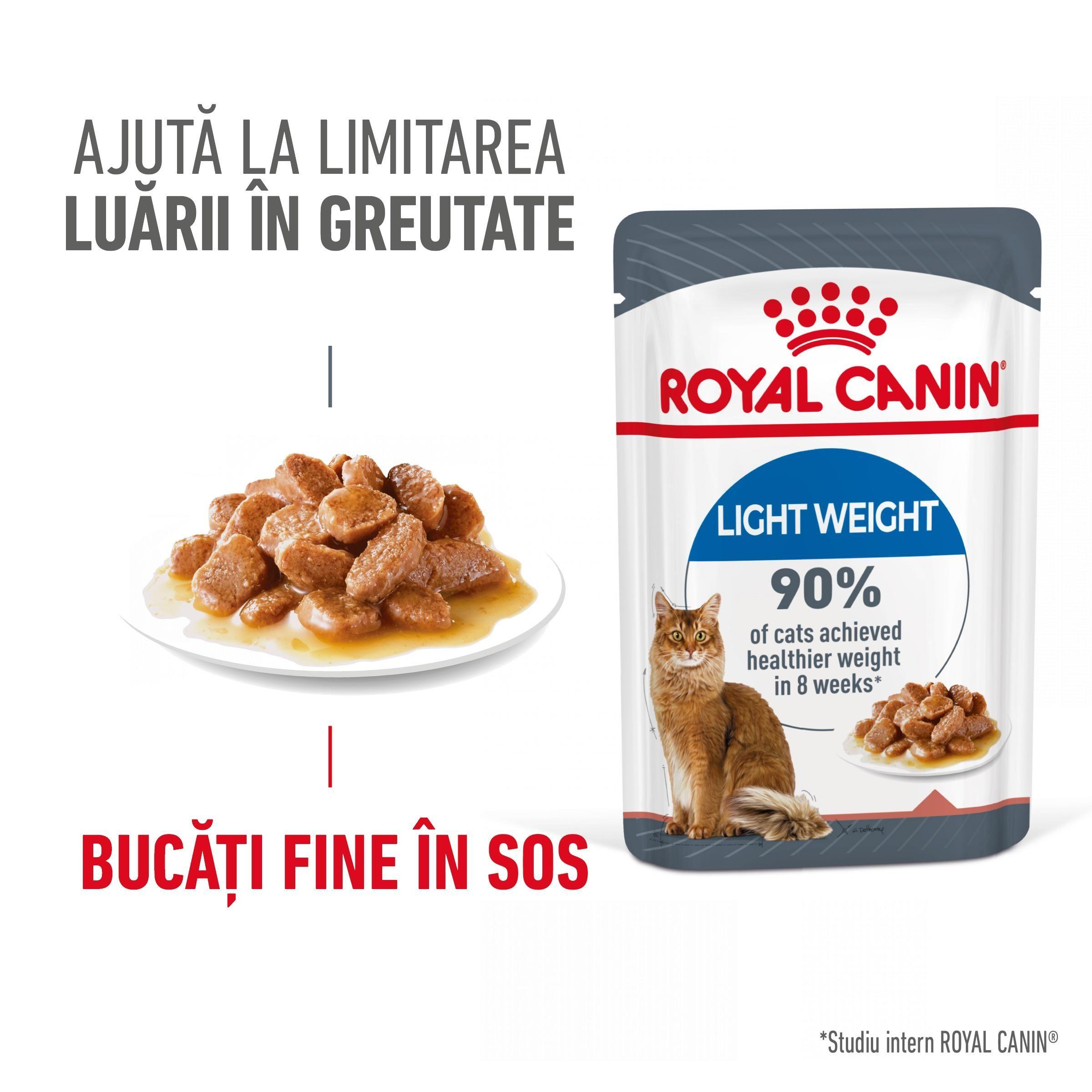 Royal Canin Light Weight Care, plicuri 85 g